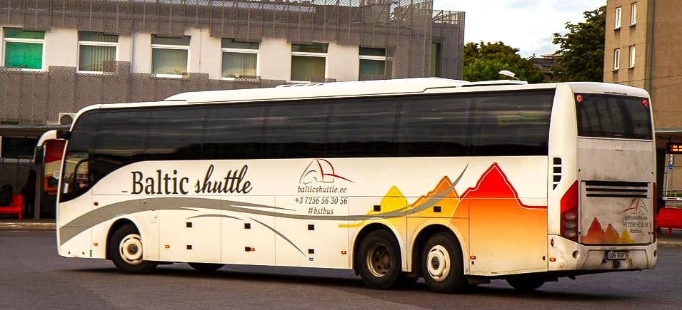 Baltic Shuttle - наш автобус в 2013 году