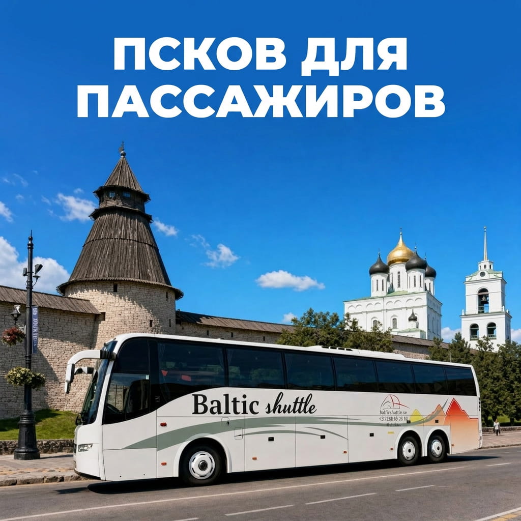 Путеводитель по Пскову для пассажиров
