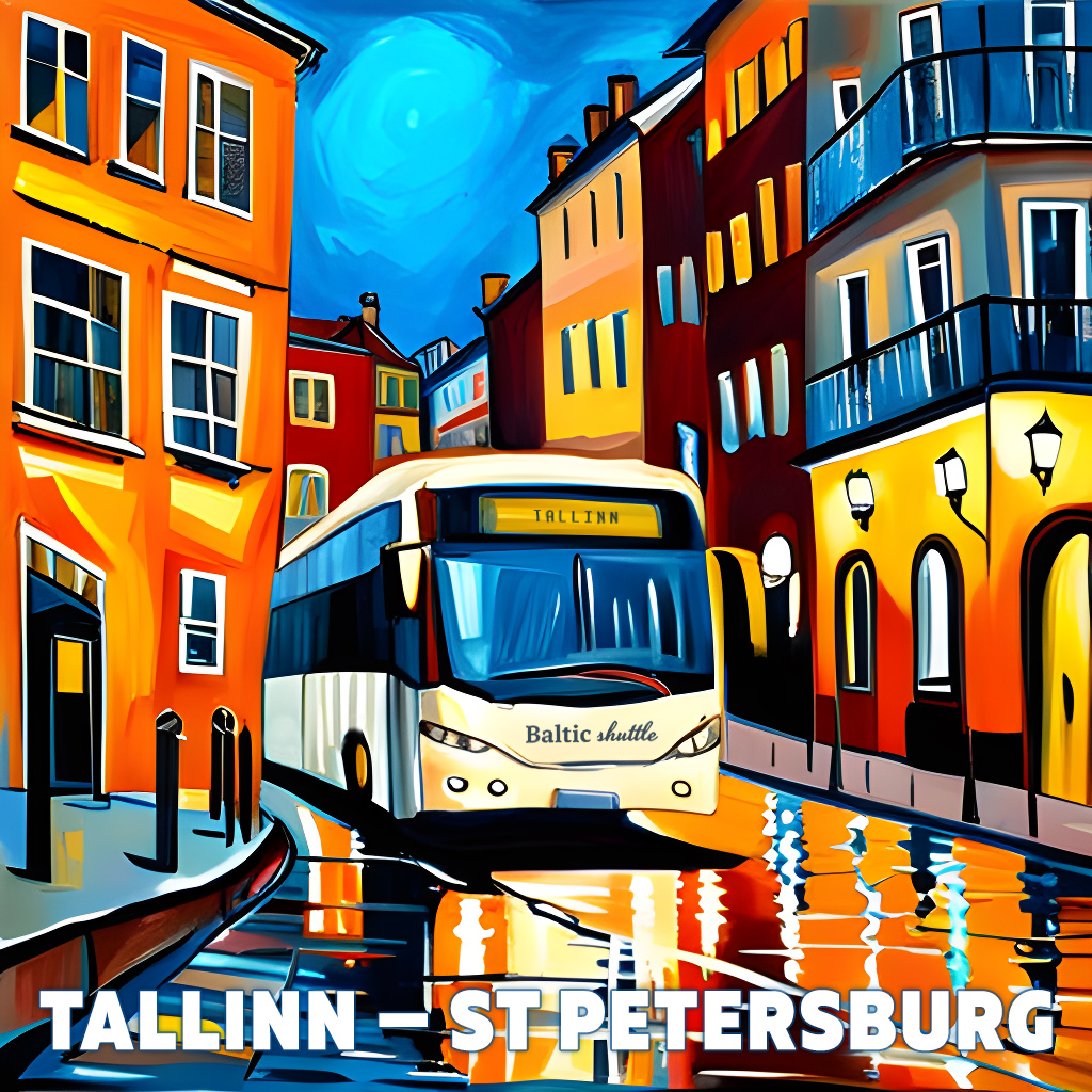 bus route Tallinn — St Petersburg — Tallinn bus route Tallinn — St Petersburg — Tallinn